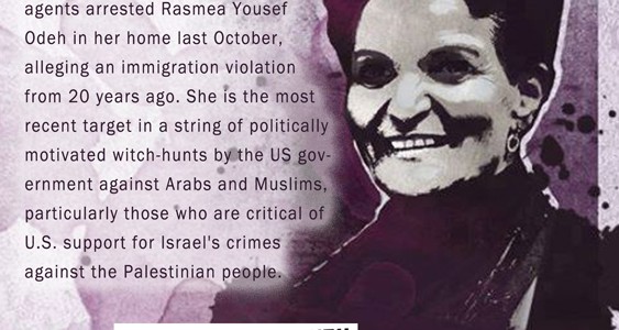 Palestine and Political Repression: The Case of Rasmea Odeh Tuesday, August 5 6:30 PM UWM Fireside Lounge Milwaukee, WI Free and Open to the Public! Featuring Hatem Abudayyeh Department of […]
