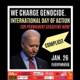 The Biden administration is complicit in the unfolding genocide against Palestinians in Gaza! Tomorrow on January 26th there will be a hearing in Federal Court in Oakland of a lawsuit […]