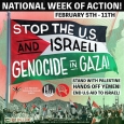 Feb 5th – 11th USPCN, NAARPR, SDS Week of Action The U.S. Palestinian Community Network (USPCN), National Alliance Against Racist and Political Repression (NAARPR), and National Students for a Democratic […]
